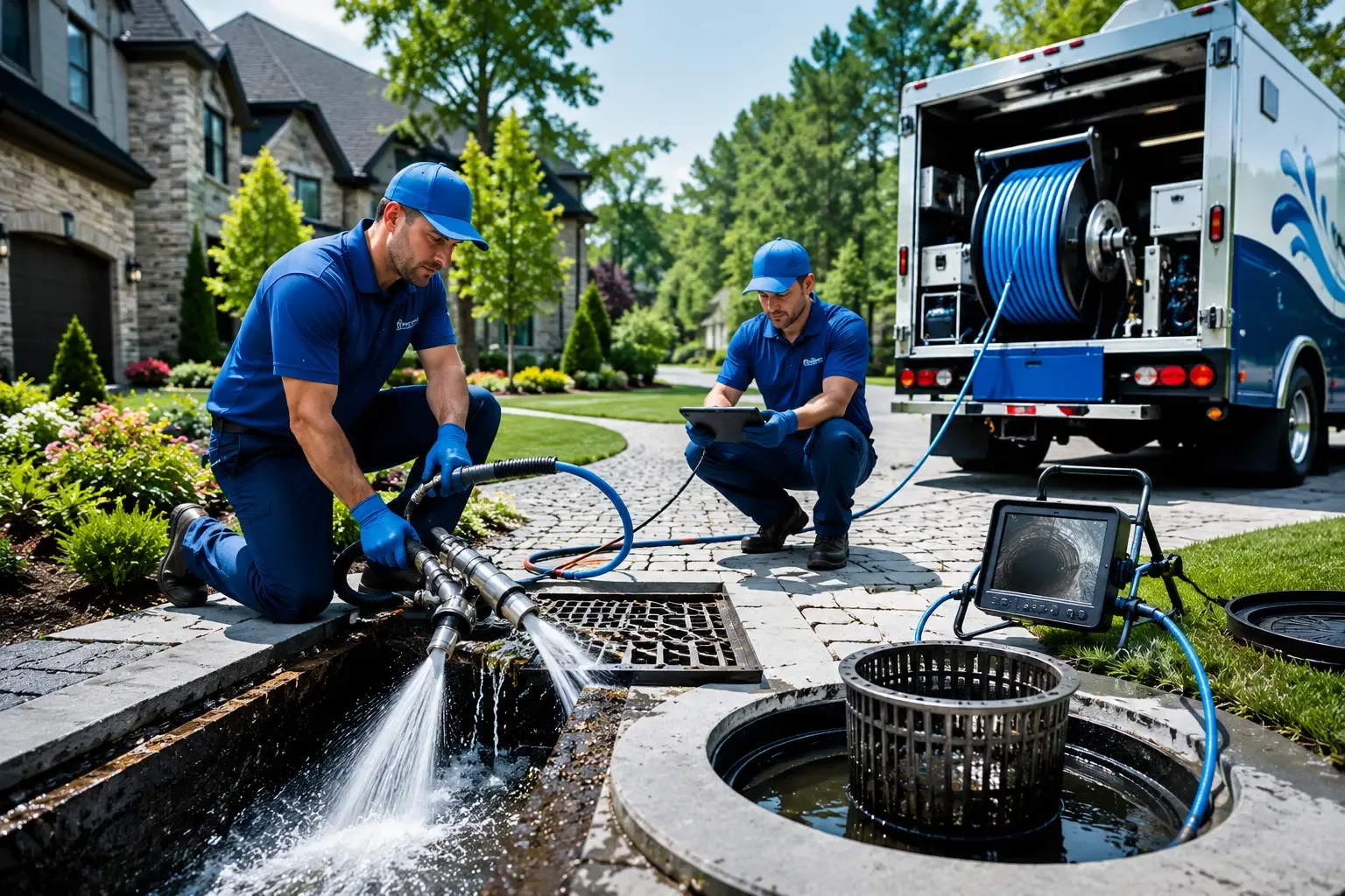 Local outdoor drain cleaning professionals in Bryant, WI